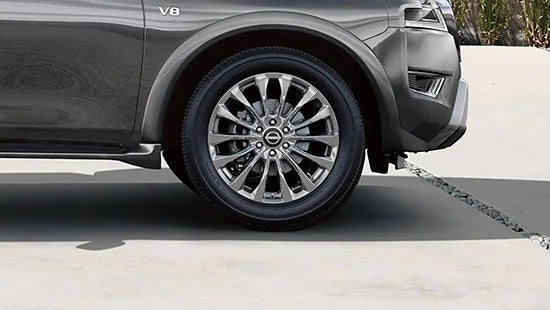 2023 Nissan Armada wheel and tire | Fairbanks Nissan in Fairbanks AK